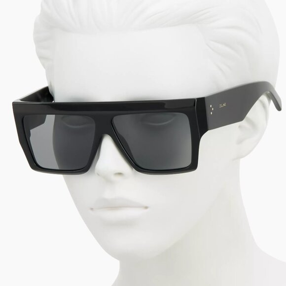 CELINE 60MM Flat-Top Square Sunglasses - Picture 6 of 9
